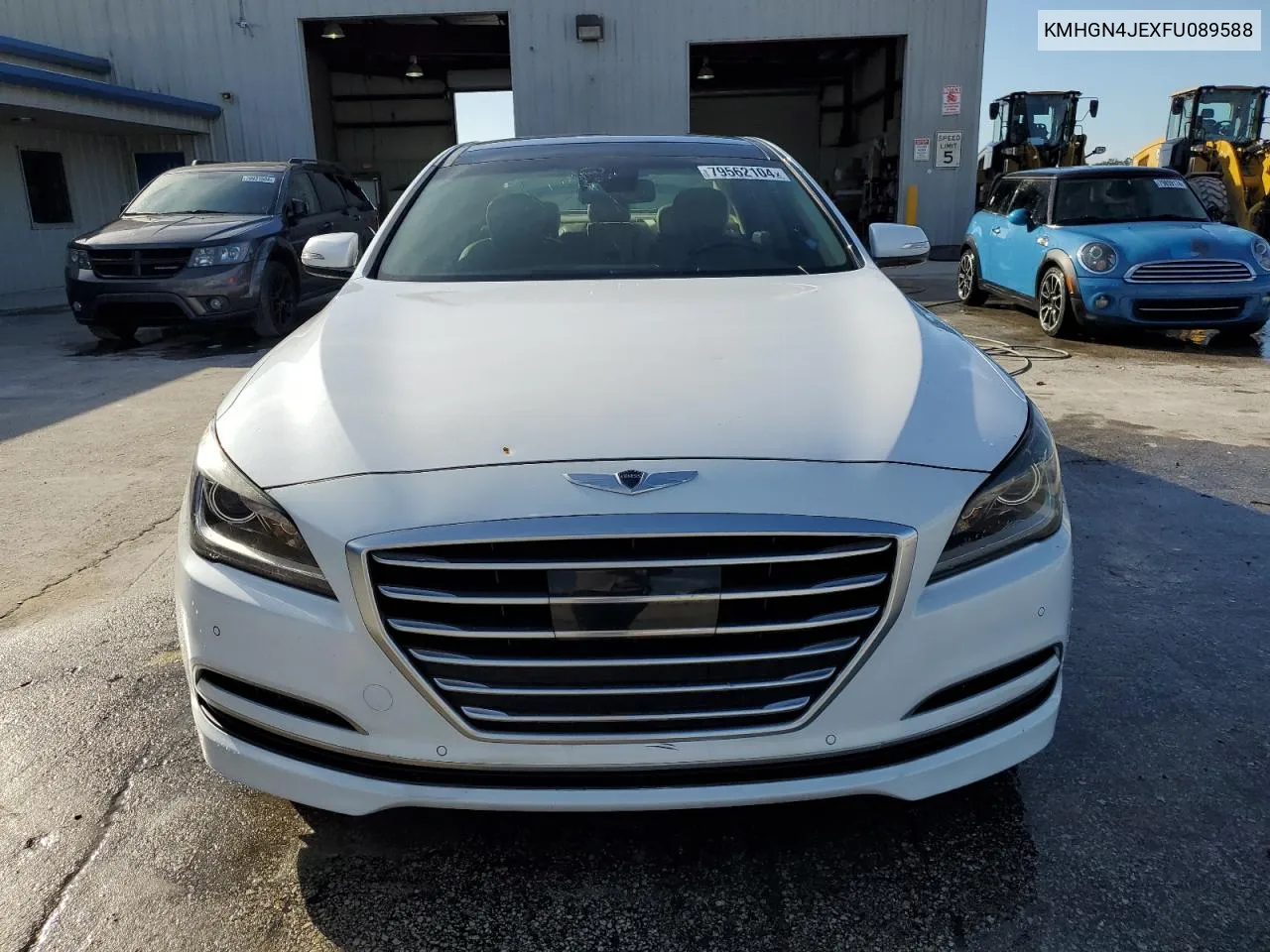 2015 Hyundai Genesis 3.8L VIN: KMHGN4JEXFU089588 Lot: 79562104