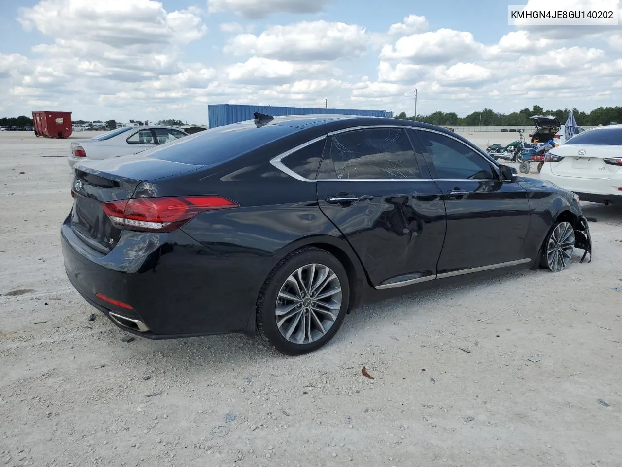 KMHGN4JE8GU140202 2016 Hyundai Genesis 3.8L