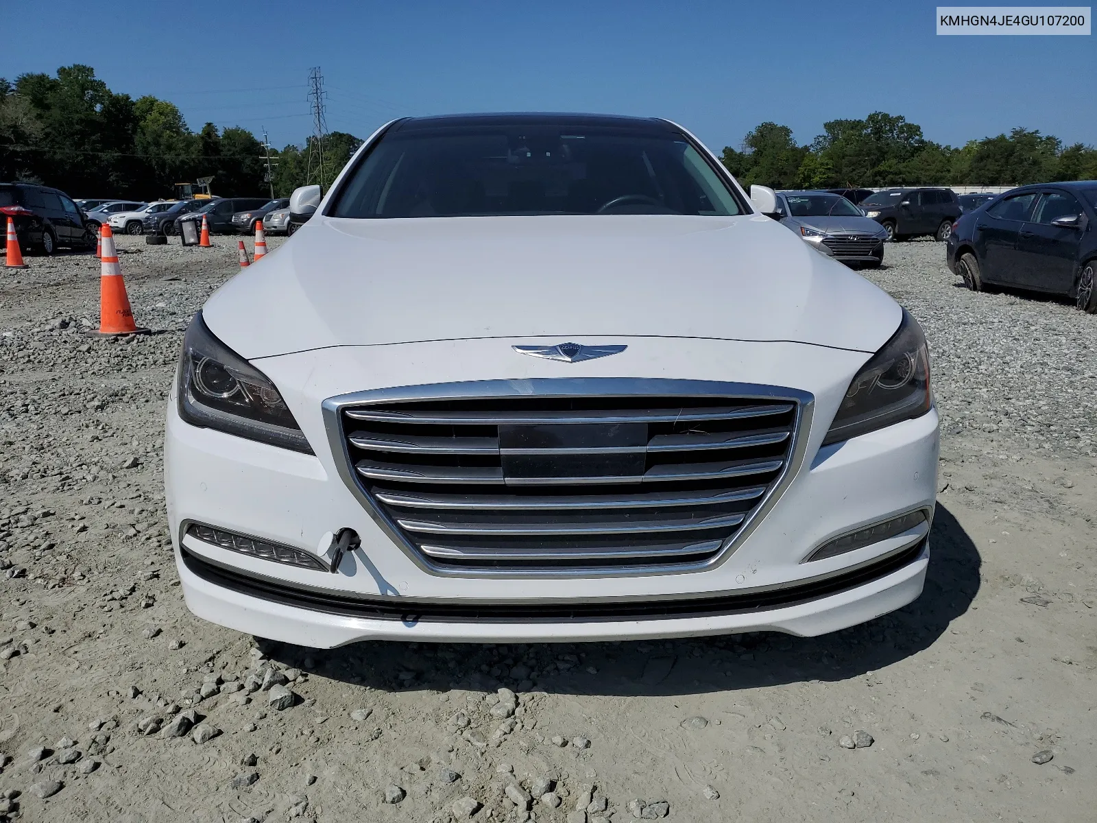 KMHGN4JE4GU107200 2016 Hyundai Genesis 3.8L