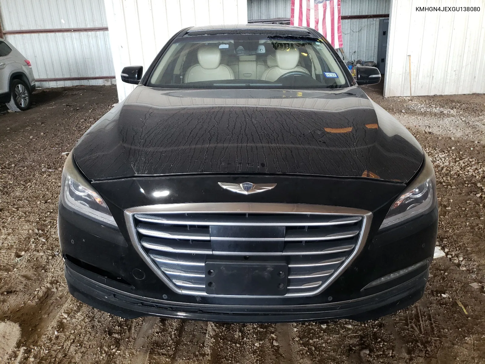 KMHGN4JEXGU138080 2016 Hyundai Genesis 3.8L