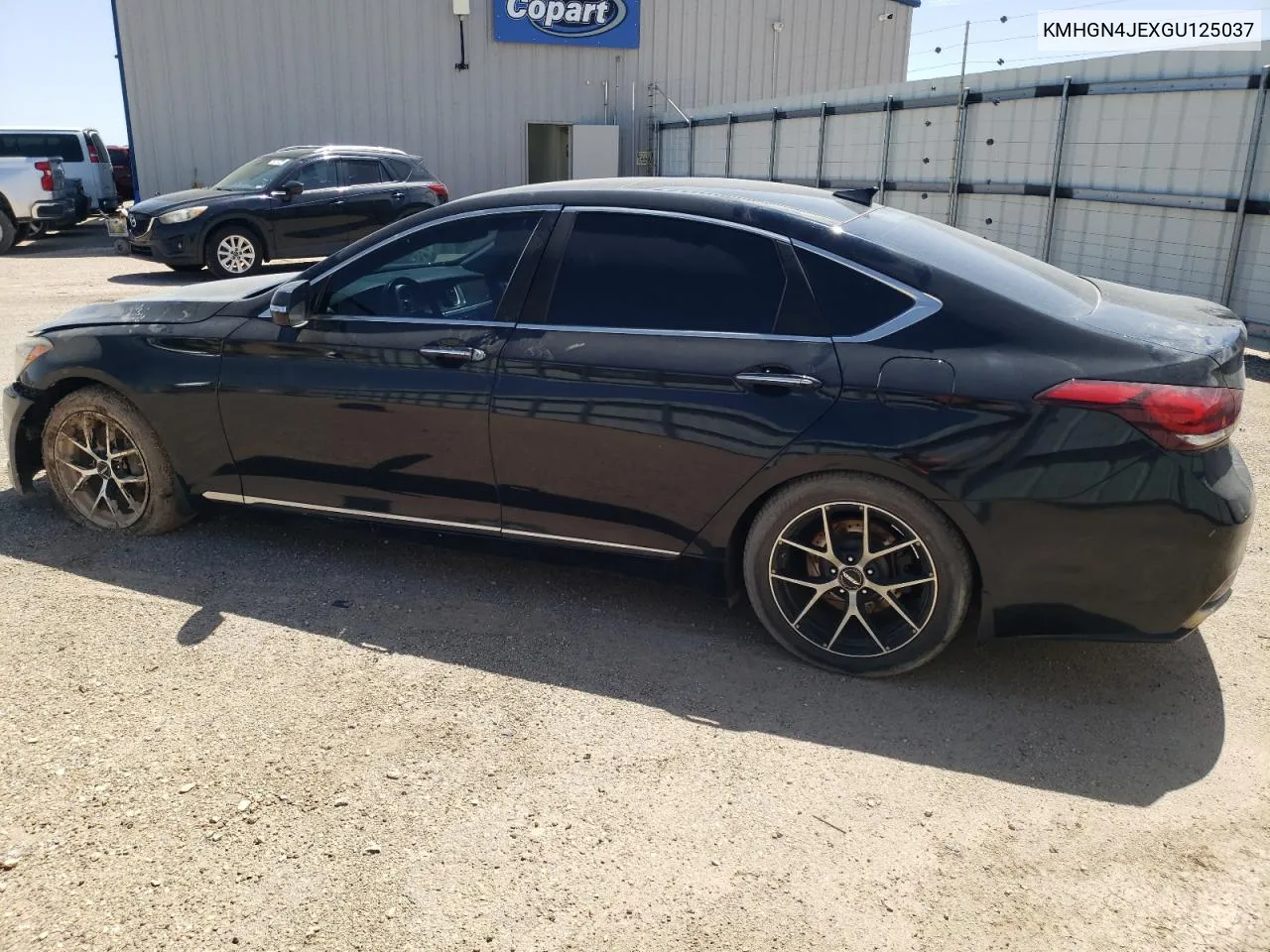 2016 Hyundai Genesis 3.8L VIN: KMHGN4JEXGU125037 Lot: 66425874