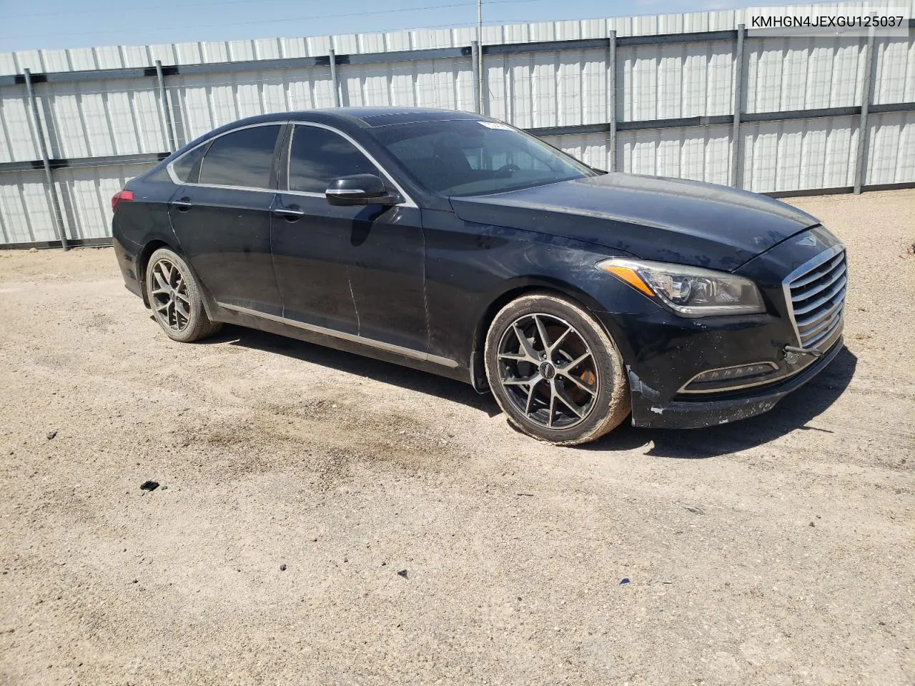 2016 Hyundai Genesis 3.8L VIN: KMHGN4JEXGU125037 Lot: 66425874