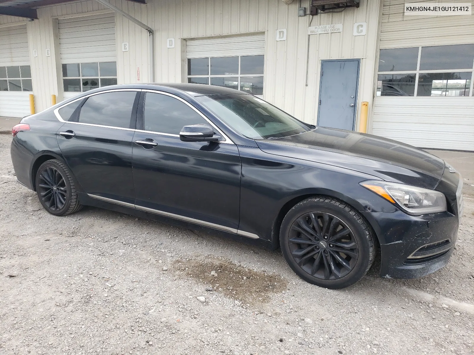 2016 Hyundai Genesis 3.8L VIN: KMHGN4JE1GU121412 Lot: 66902124