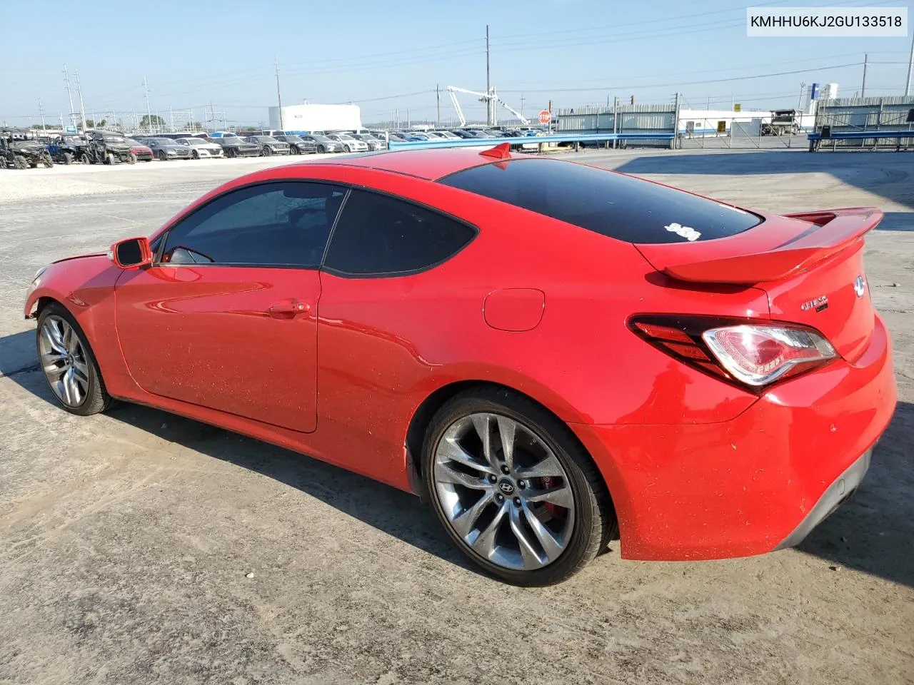 KMHHU6KJ2GU133518 2016 Hyundai Genesis Coupe 3.8 R-Spec