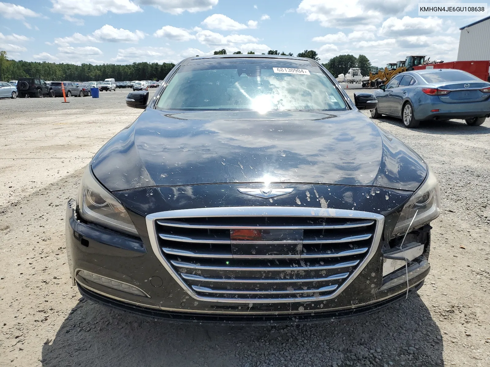 KMHGN4JE6GU108638 2016 Hyundai Genesis 3.8L