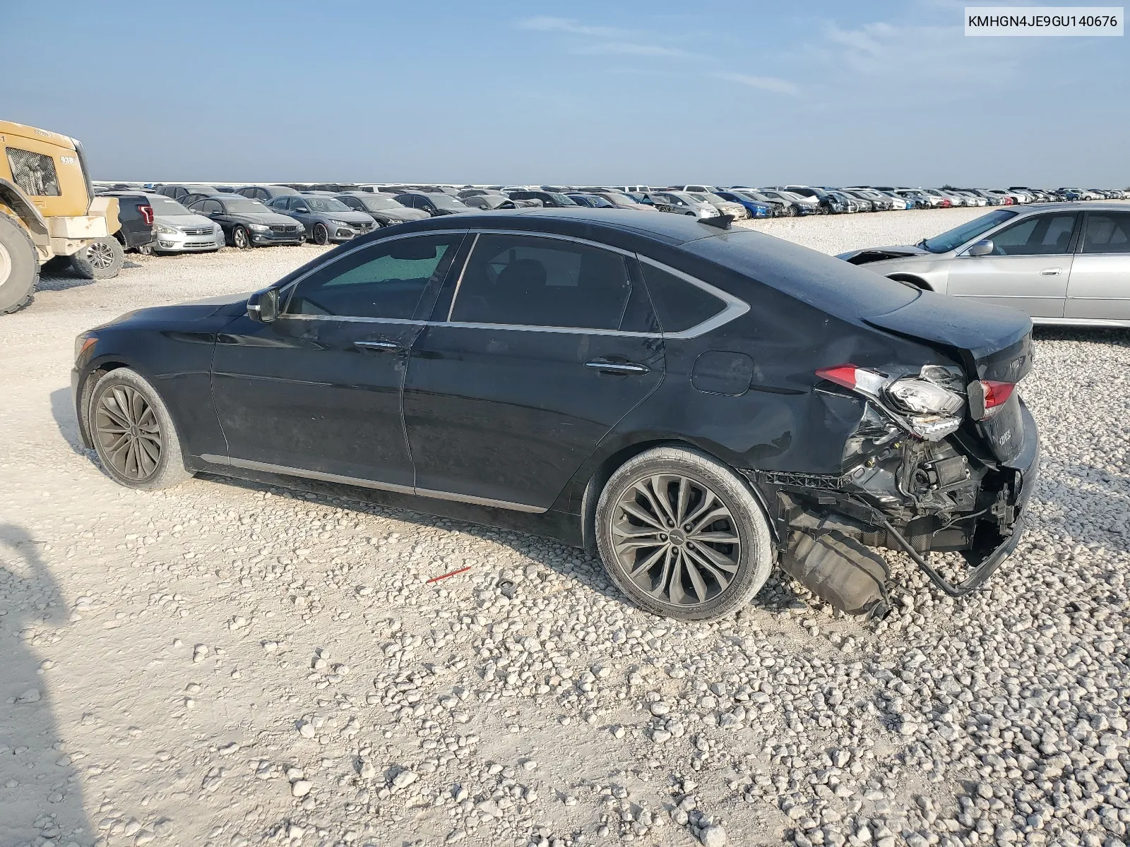 2016 Hyundai Genesis 3.8L VIN: KMHGN4JE9GU140676 Lot: 68606184