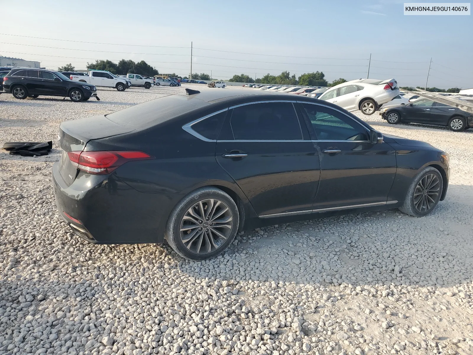 2016 Hyundai Genesis 3.8L VIN: KMHGN4JE9GU140676 Lot: 68606184