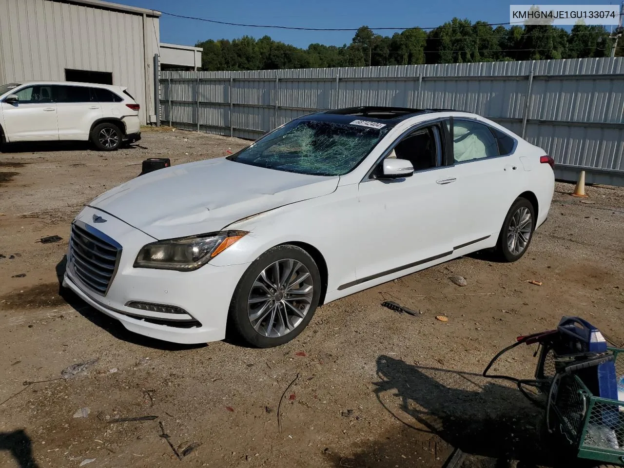 2016 Hyundai Genesis 3.8L VIN: KMHGN4JE1GU133074 Lot: 68742404