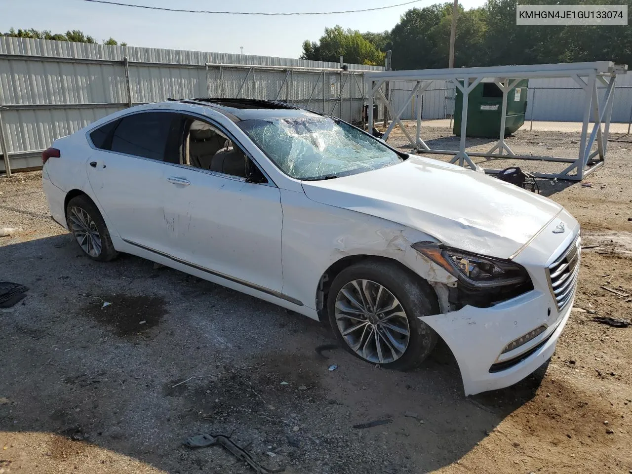 KMHGN4JE1GU133074 2016 Hyundai Genesis 3.8L