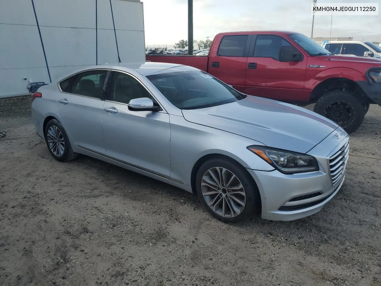 2016 Hyundai Genesis 3.8L VIN: KMHGN4JE0GU112250 Lot: 70457744