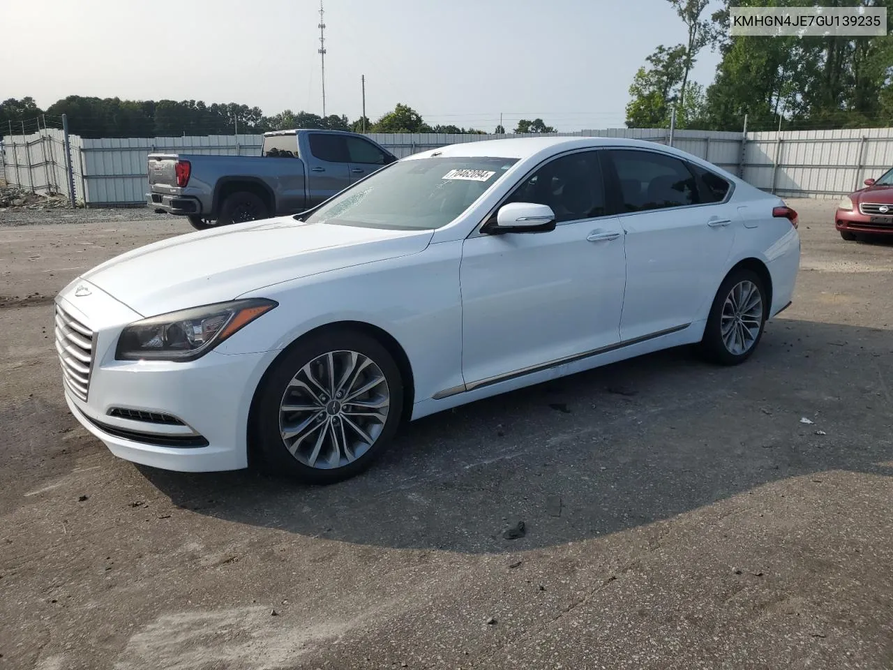 2016 Hyundai Genesis 3.8L VIN: KMHGN4JE7GU139235 Lot: 70462094