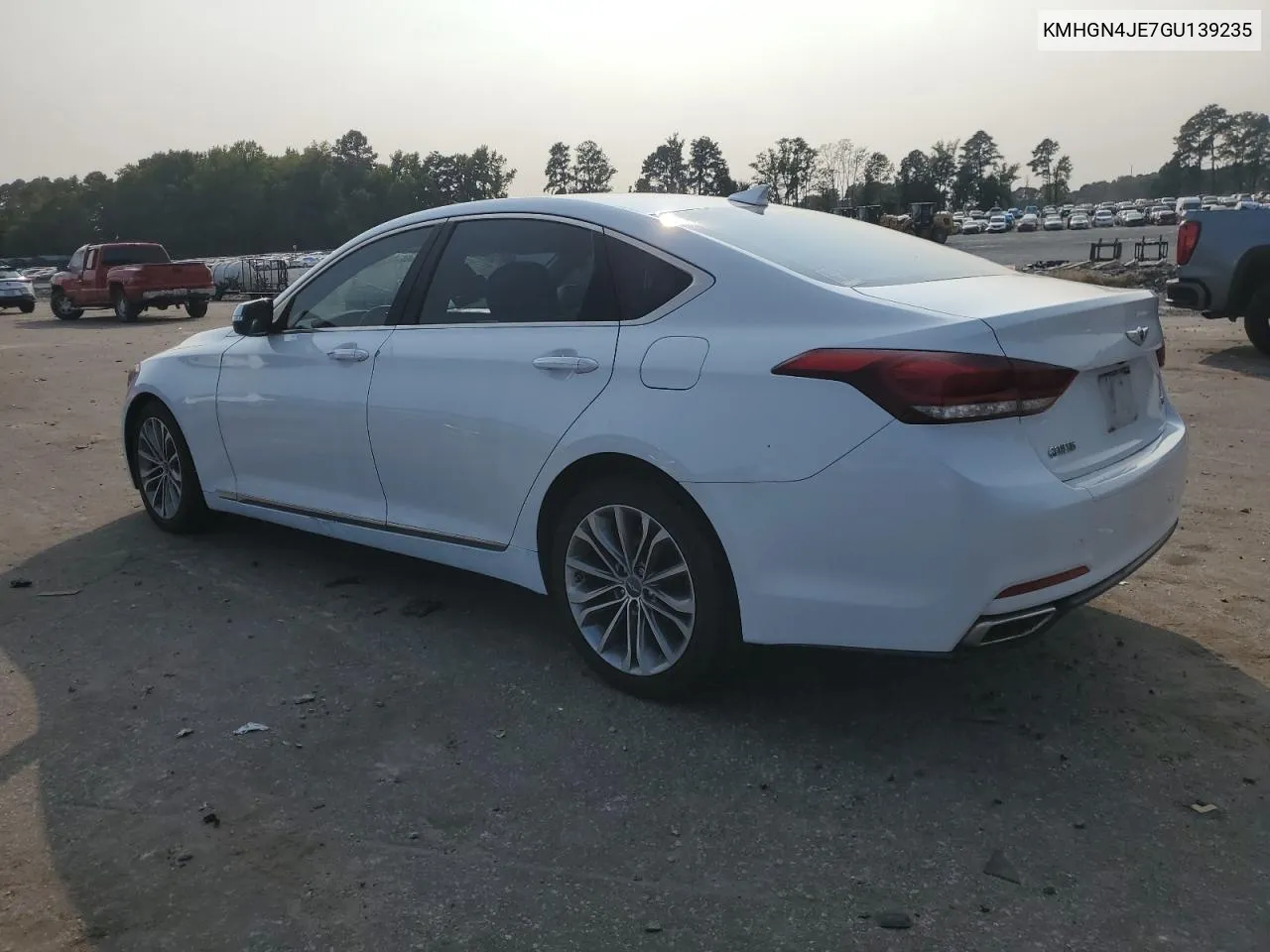 2016 Hyundai Genesis 3.8L VIN: KMHGN4JE7GU139235 Lot: 70462094