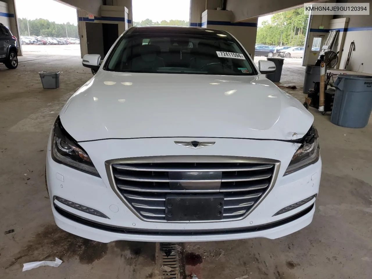 KMHGN4JE9GU120394 2016 Hyundai Genesis 3.8L