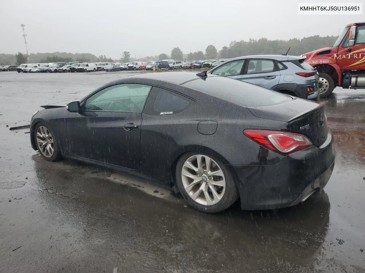 KMHHT6KJ5GU136951 2016 Hyundai Genesis Coupe 3.8L