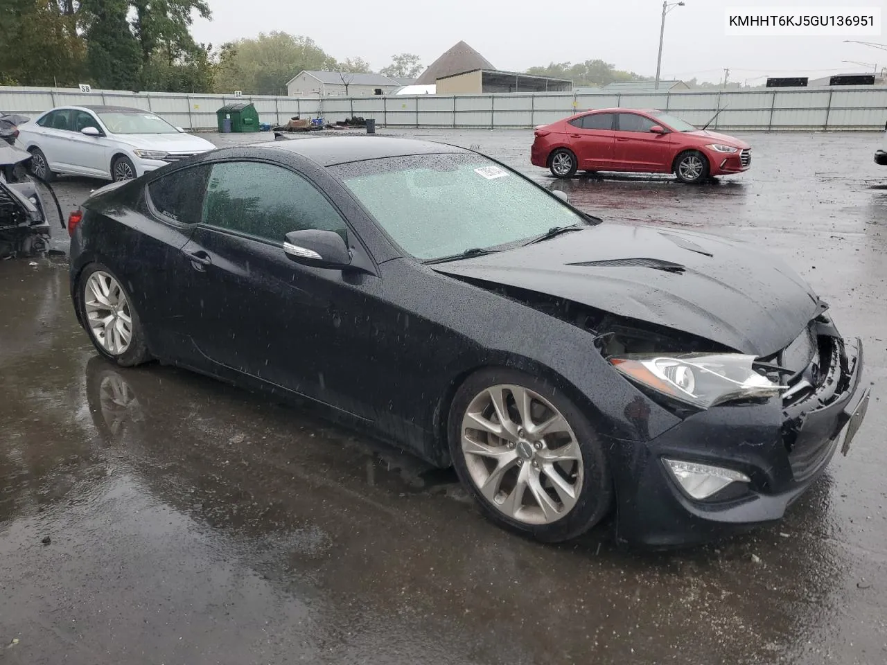 KMHHT6KJ5GU136951 2016 Hyundai Genesis Coupe 3.8L