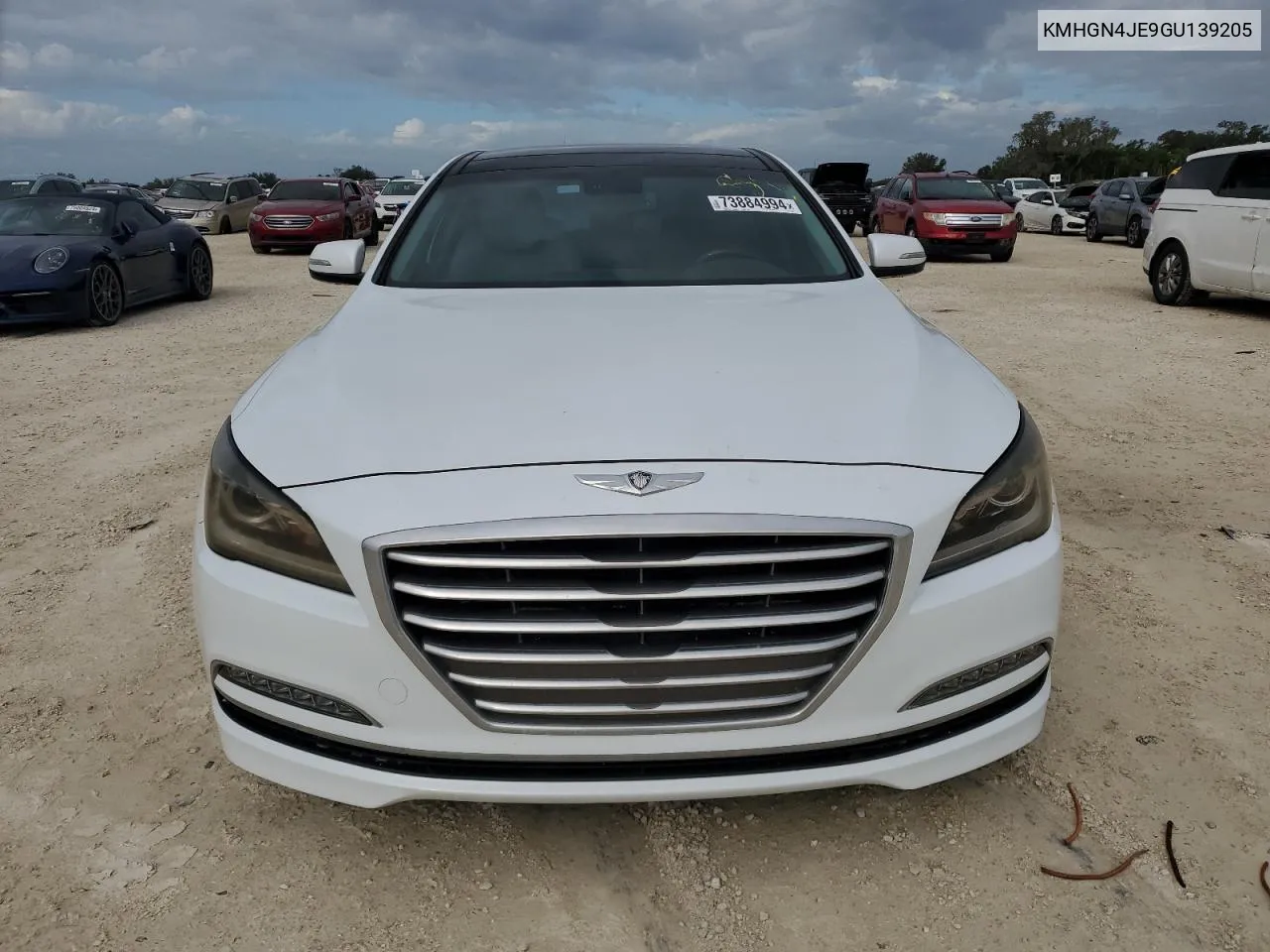 2016 Hyundai Genesis 3.8L VIN: KMHGN4JE9GU139205 Lot: 73884994