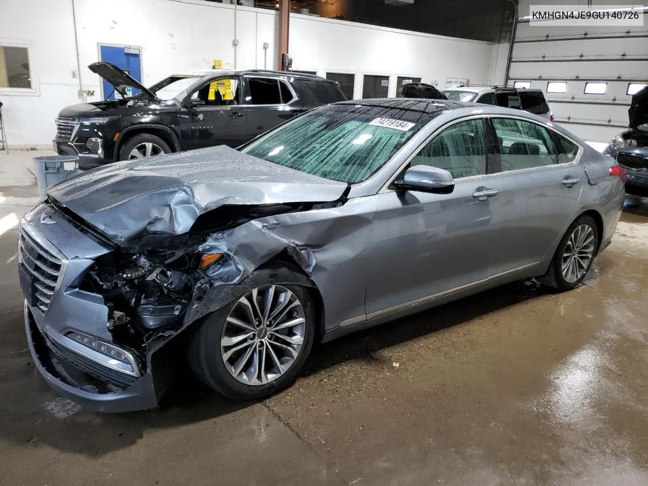 KMHGN4JE9GU140726 2016 Hyundai Genesis 3.8L