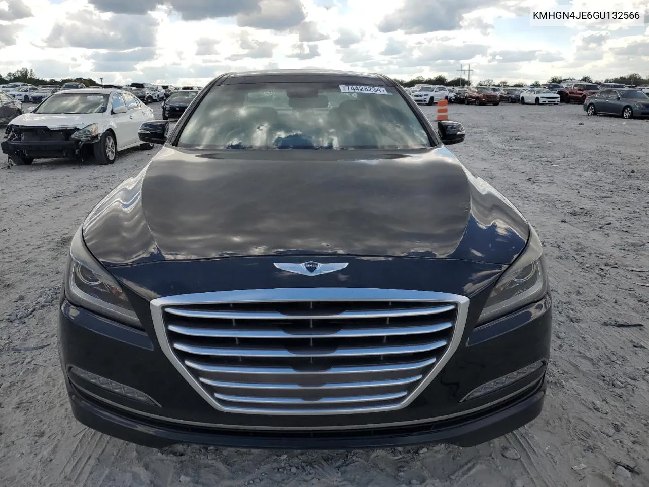 KMHGN4JE6GU132566 2016 Hyundai Genesis 3.8L