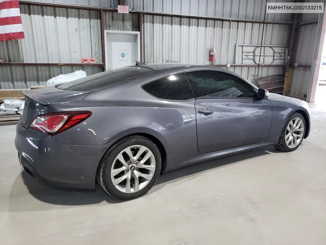 2016 Hyundai Genesis Coupe 3.8L VIN: KMHHT6KJ2GU133215 Lot: 74547014