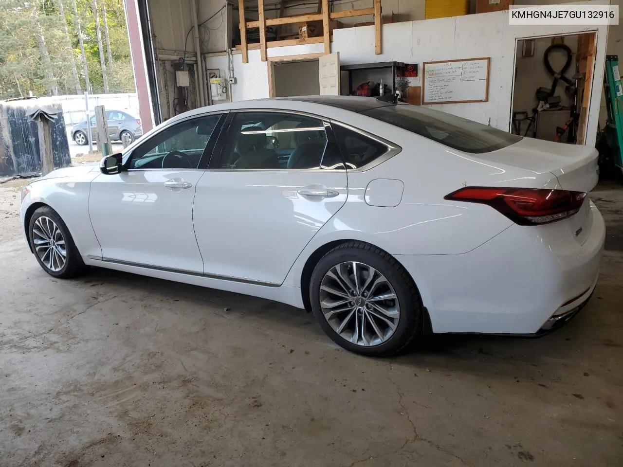 2016 Hyundai Genesis 3.8L VIN: KMHGN4JE7GU132916 Lot: 75398344