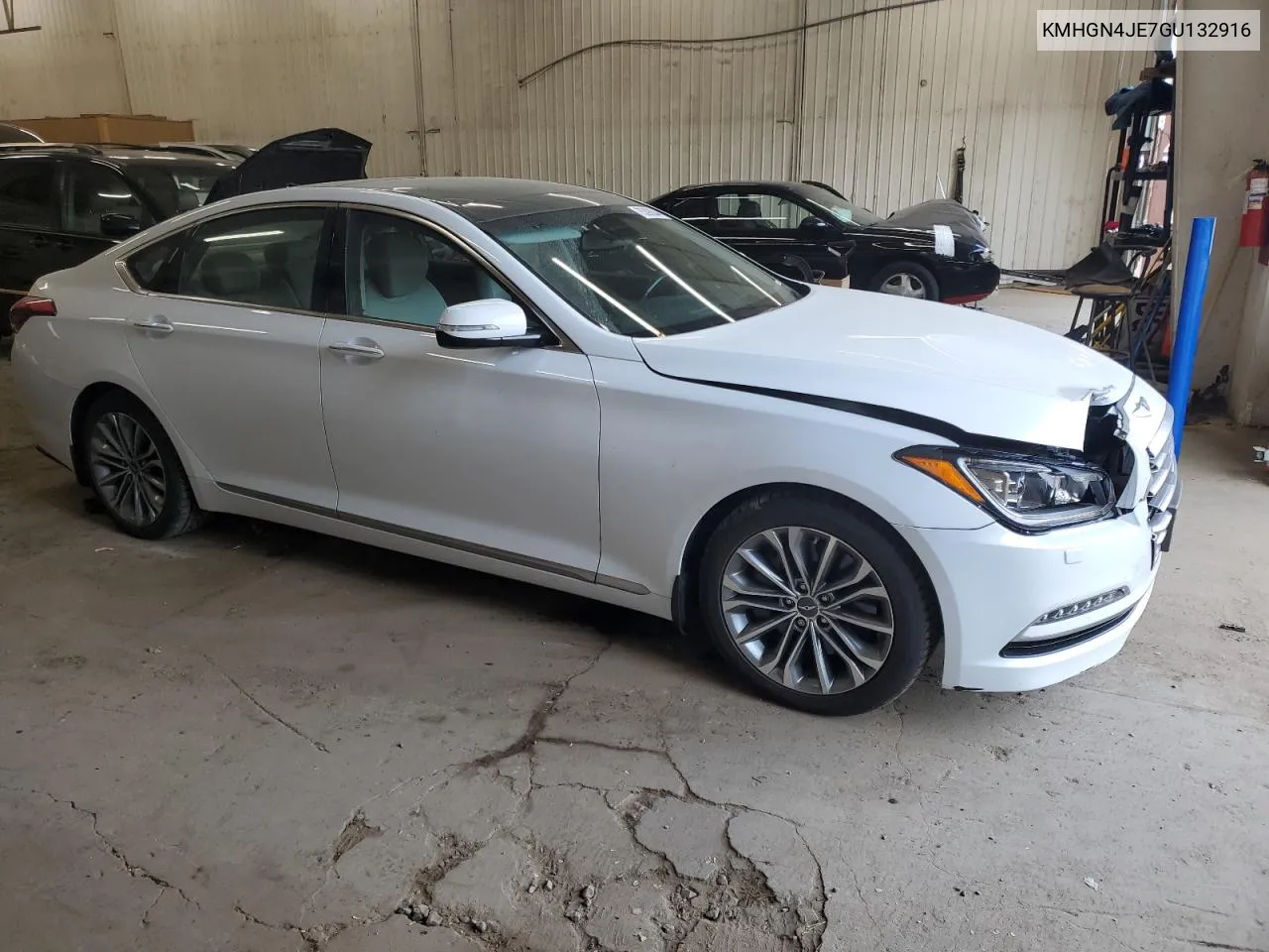 2016 Hyundai Genesis 3.8L VIN: KMHGN4JE7GU132916 Lot: 75398344