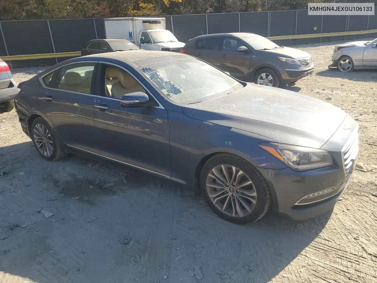 KMHGN4JEXGU106133 2016 Hyundai Genesis 3.8L