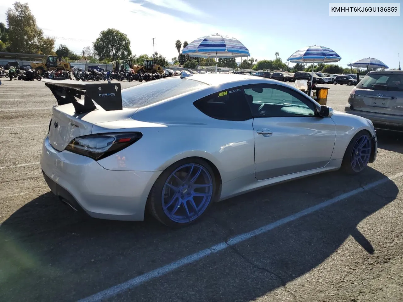 KMHHT6KJ6GU136859 2016 Hyundai Genesis Coupe 3.8L