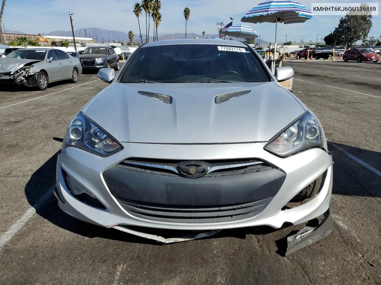 KMHHT6KJ6GU136859 2016 Hyundai Genesis Coupe 3.8L