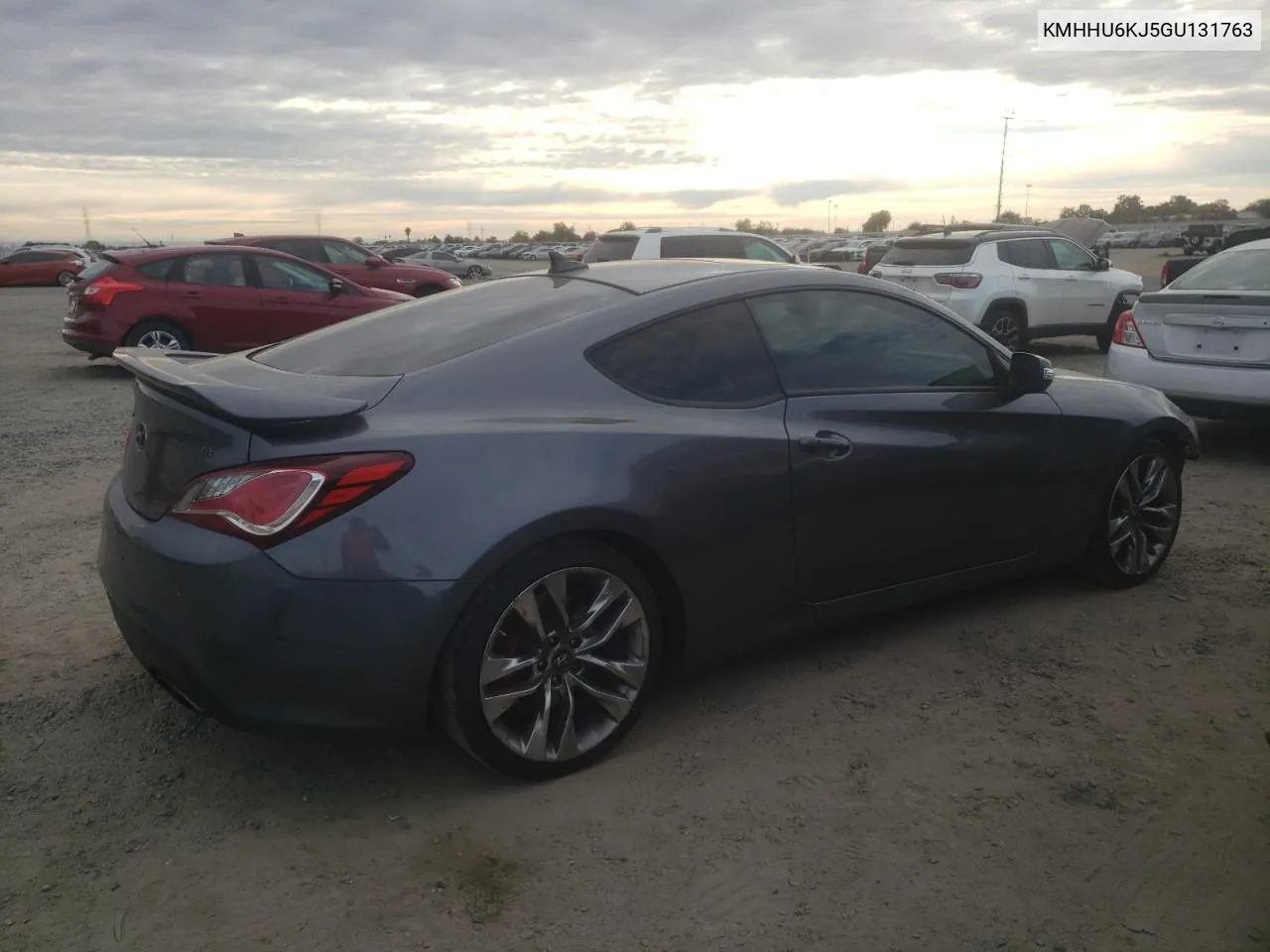 2016 Hyundai Genesis Coupe 3.8 R-Spec VIN: KMHHU6KJ5GU131763 Lot: 77570144