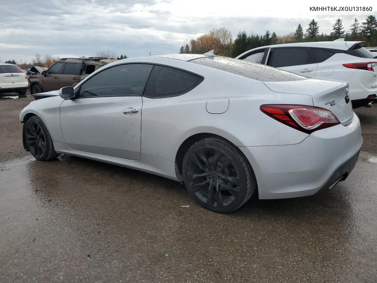 2016 Hyundai Genesis Coupe 3.8L VIN: KMHHT6KJXGU131860 Lot: 79044144