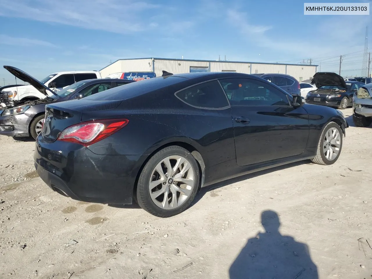 2016 Hyundai Genesis Coupe 3.8L VIN: KMHHT6KJ2GU133103 Lot: 79741354