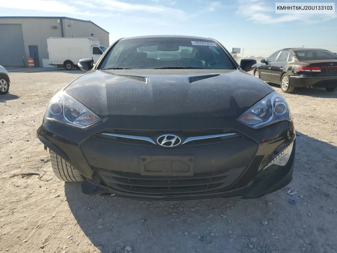 2016 Hyundai Genesis Coupe 3.8L VIN: KMHHT6KJ2GU133103 Lot: 79741354