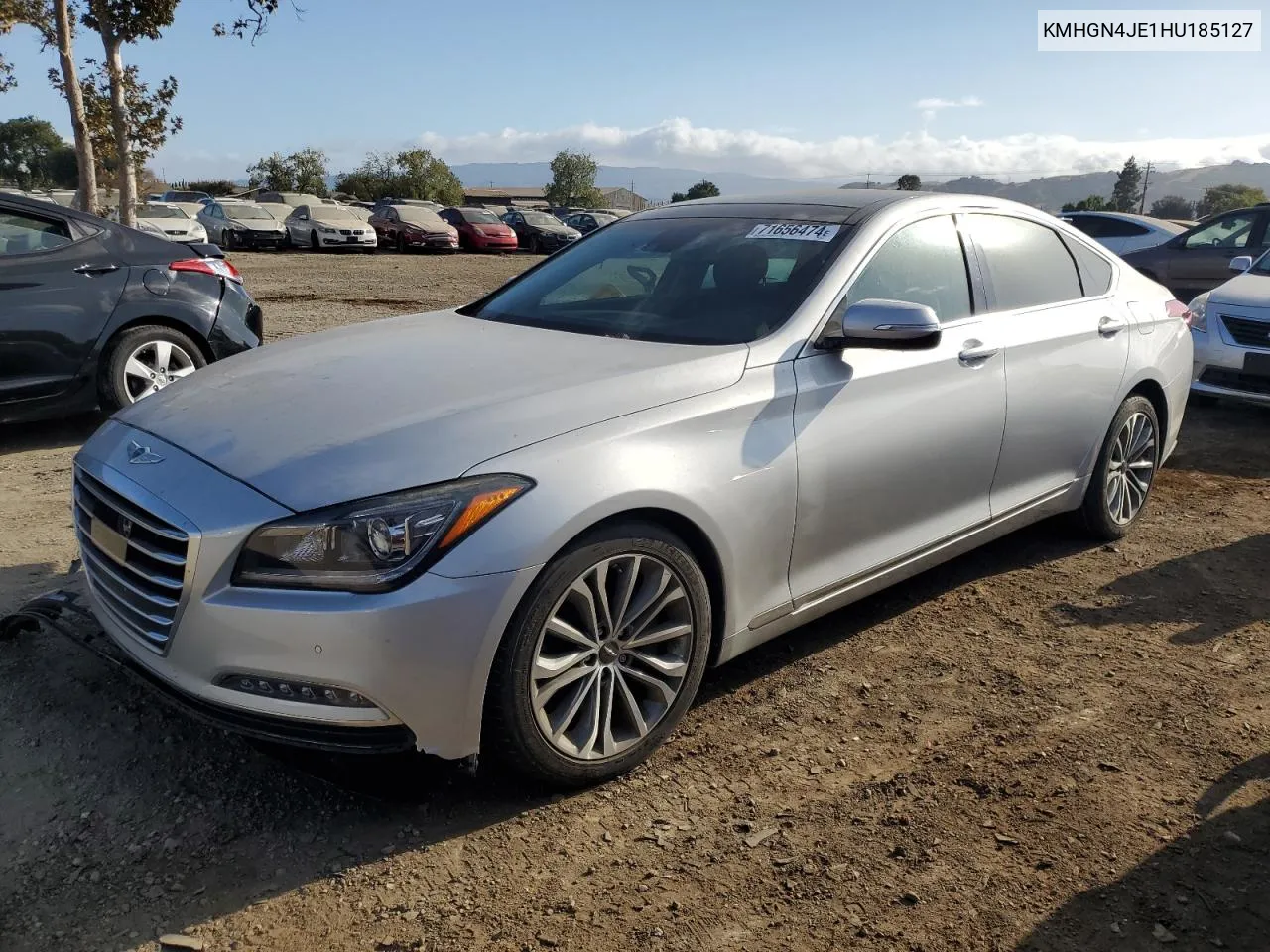 2017 Genesis G80 Base VIN: KMHGN4JE1HU185127 Lot: 71656474