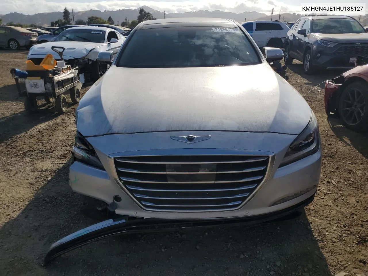 2017 Genesis G80 Base VIN: KMHGN4JE1HU185127 Lot: 71656474