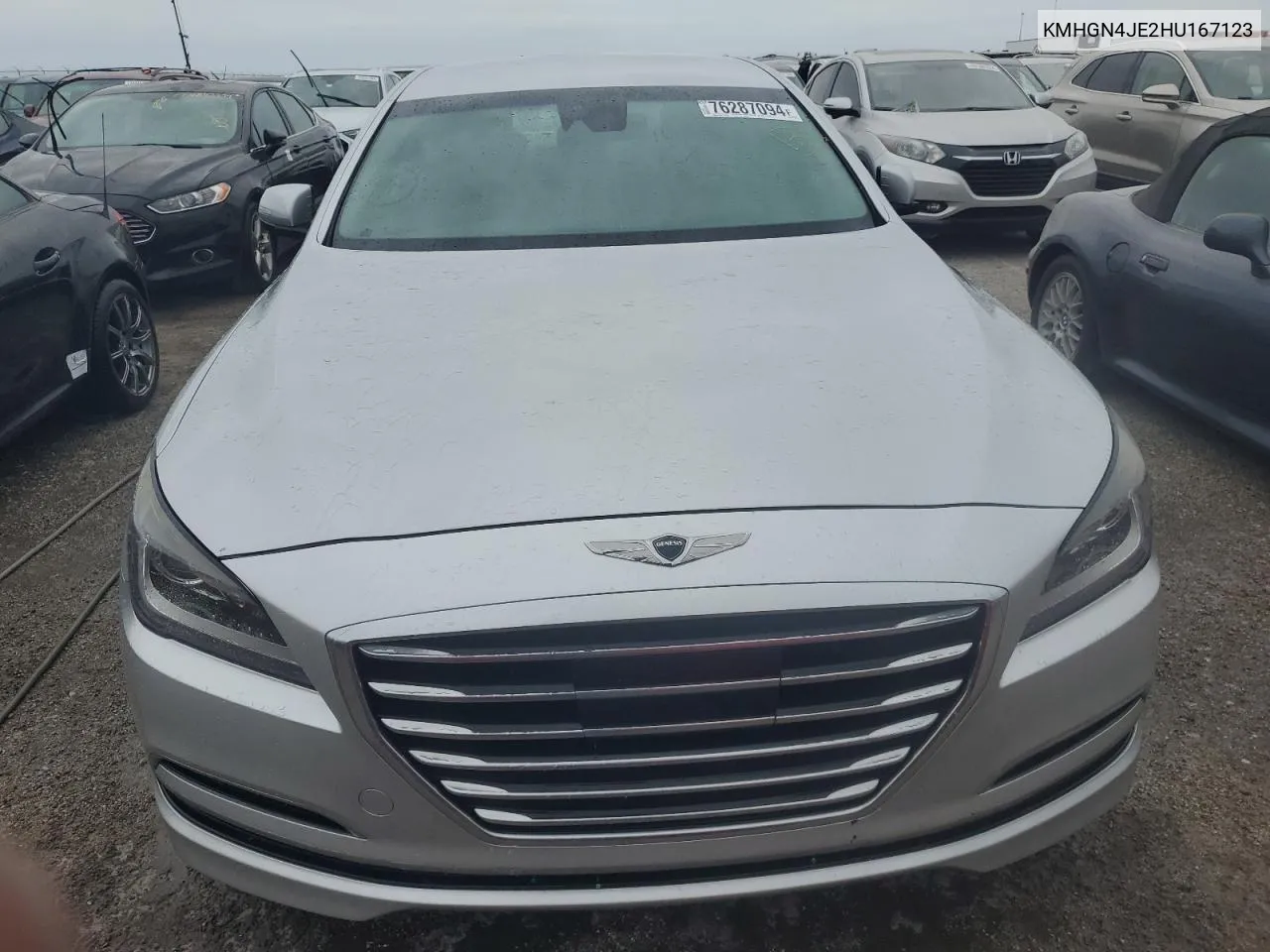 2017 Genesis G80 Base VIN: KMHGN4JE2HU167123 Lot: 76287094