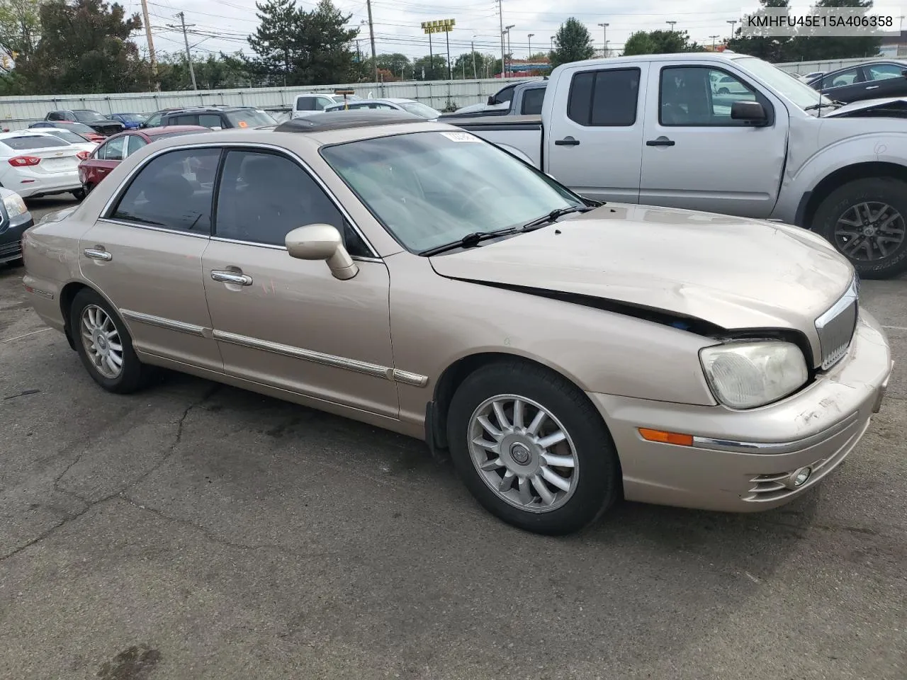 2005 Hyundai Xg 350 VIN: KMHFU45E15A406358 Lot: 72279454