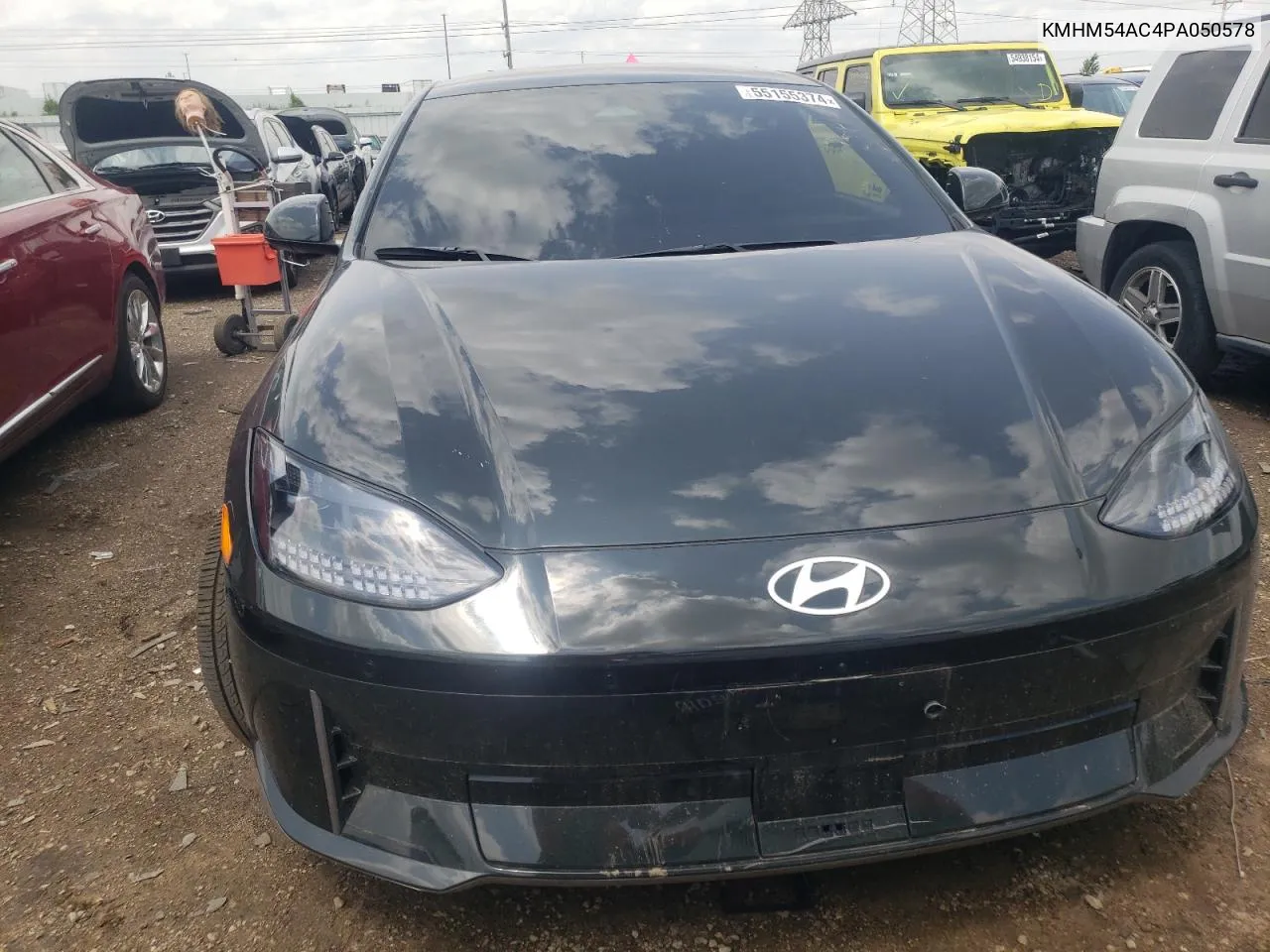 2023 Hyundai Ioniq 6 Limited VIN: KMHM54AC4PA050578 Lot: 55155374