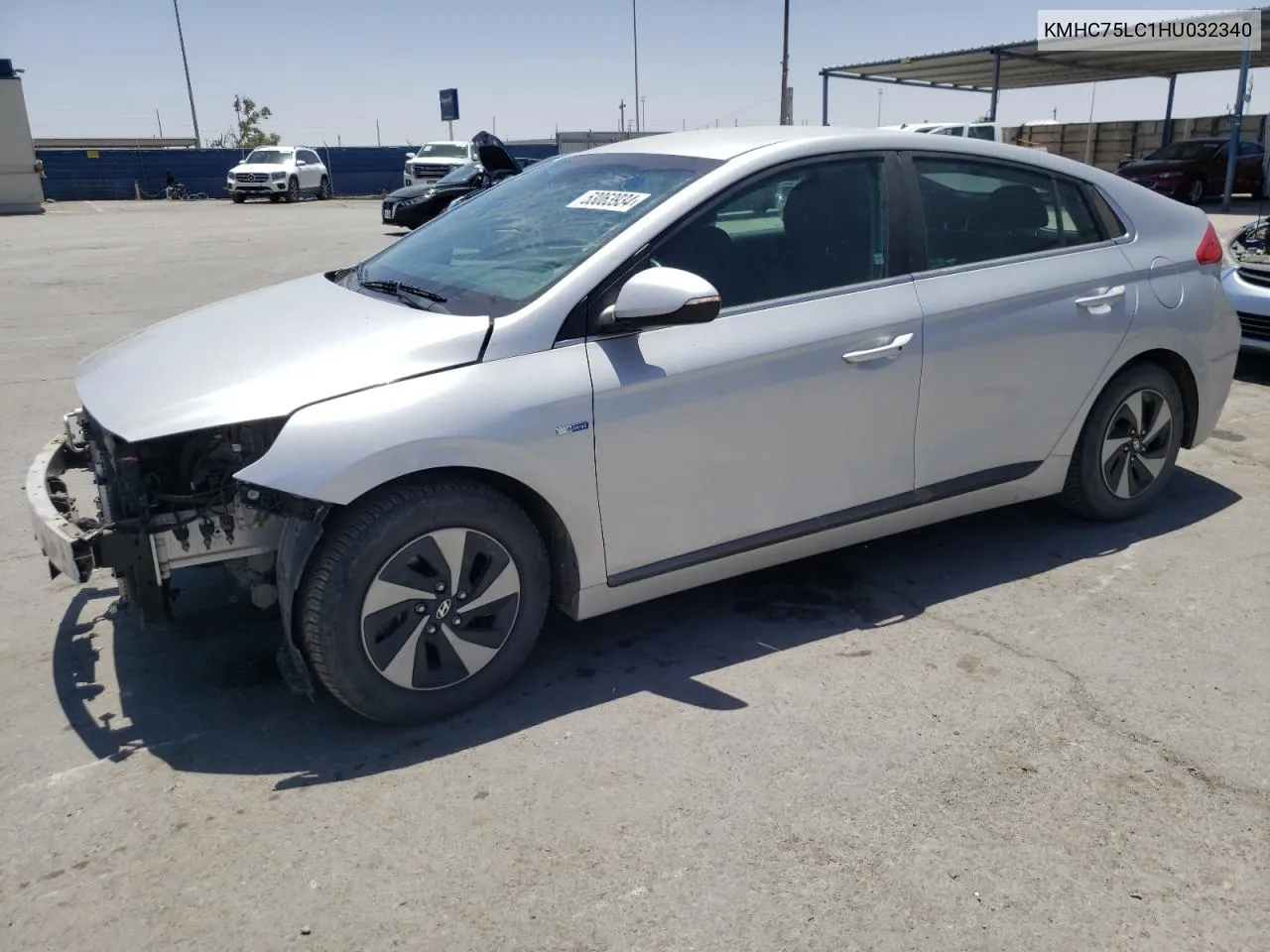 2017 Hyundai Ioniq Sel VIN: KMHC75LC1HU032340 Lot: 53063934