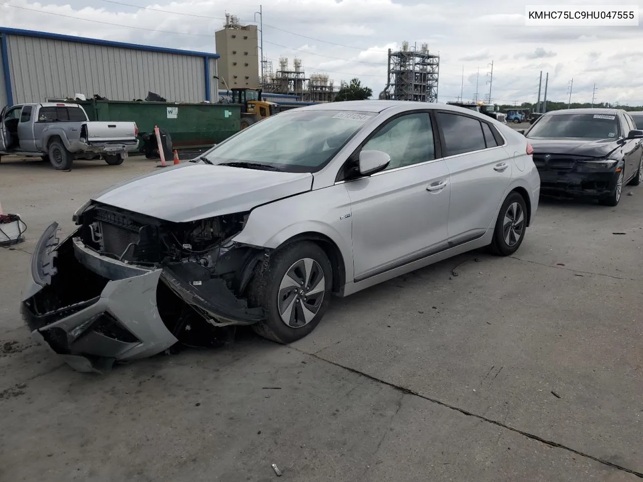 KMHC75LC9HU047555 2017 Hyundai Ioniq Sel