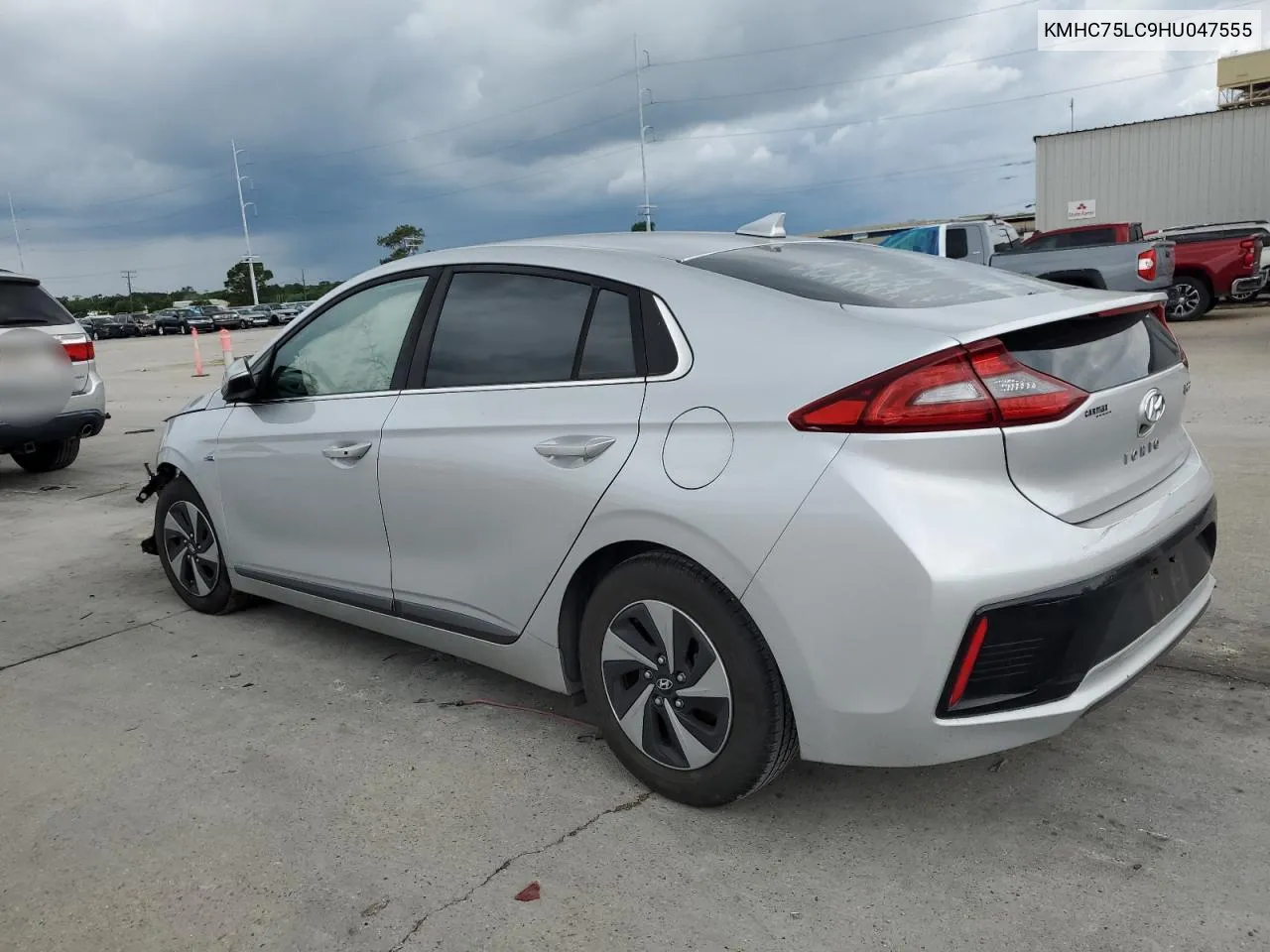 2017 Hyundai Ioniq Sel VIN: KMHC75LC9HU047555 Lot: 57131254