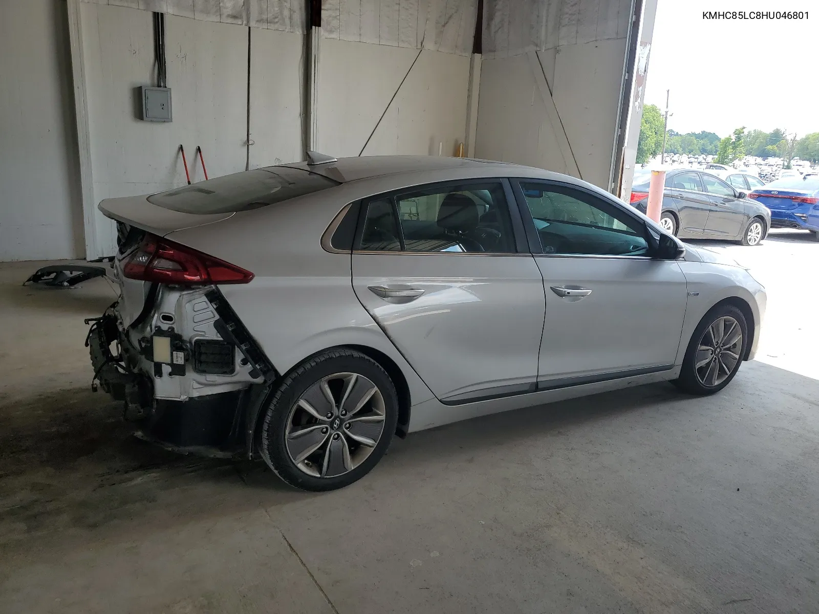 KMHC85LC8HU046801 2017 Hyundai Ioniq Limited