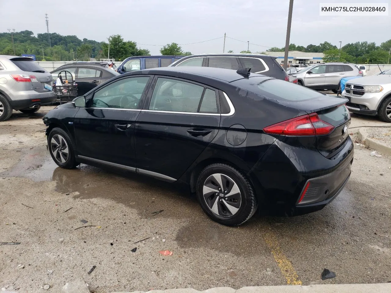 KMHC75LC2HU028460 2017 Hyundai Ioniq Sel