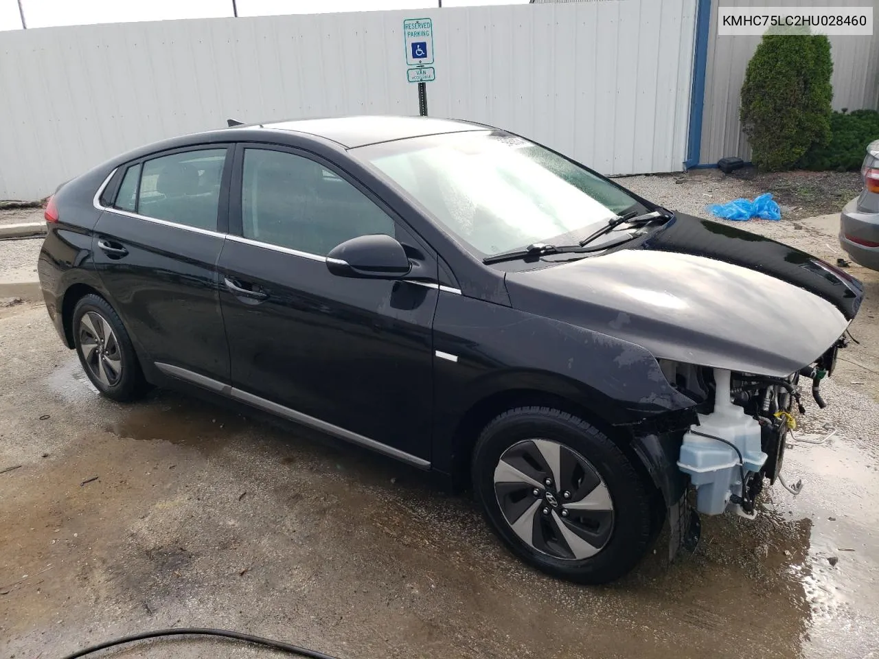 KMHC75LC2HU028460 2017 Hyundai Ioniq Sel