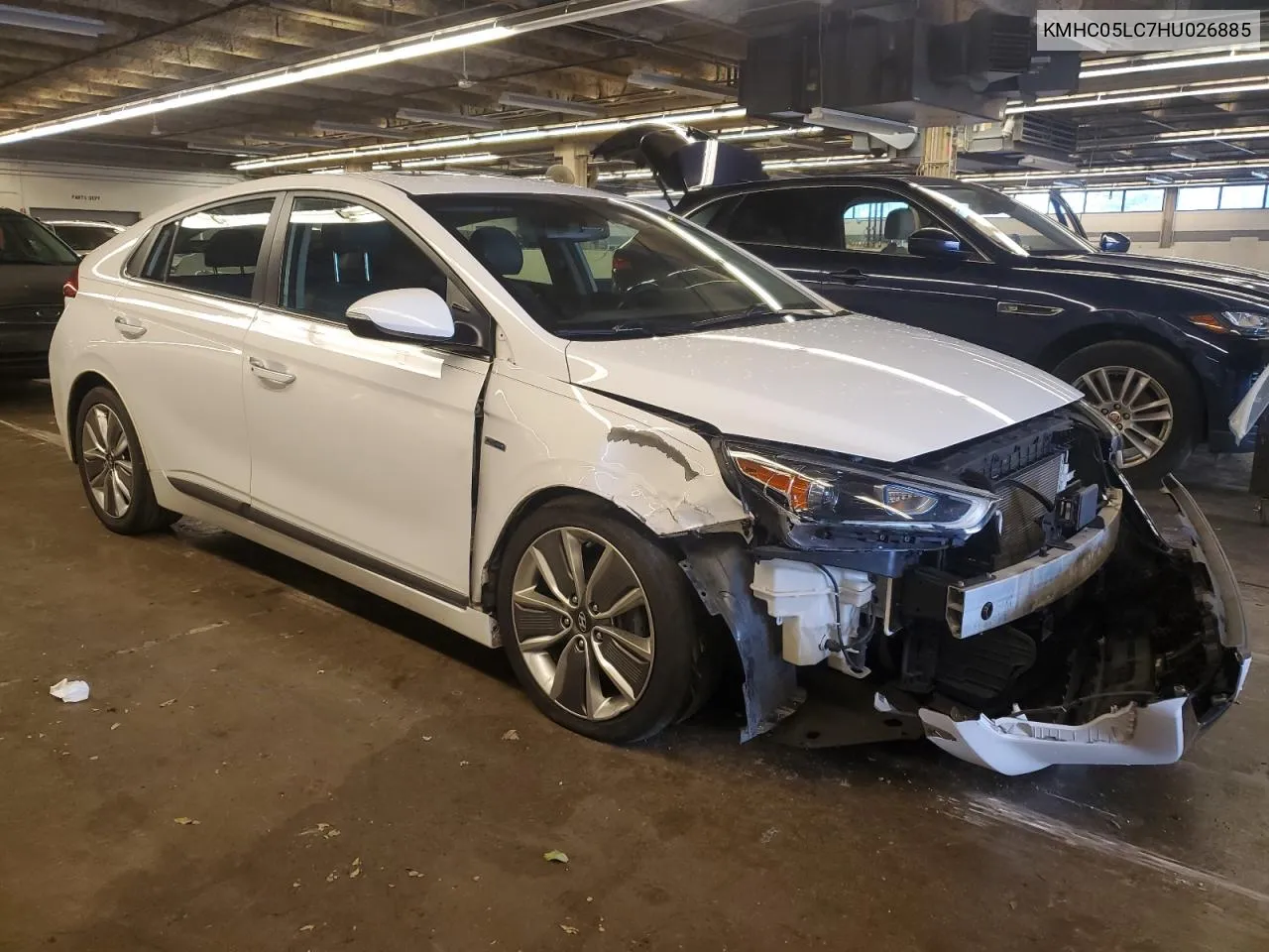 2017 Hyundai Ioniq Limited VIN: KMHC05LC7HU026885 Lot: 60334894