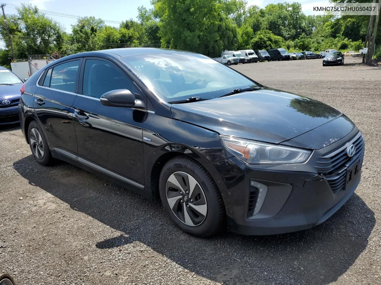 2017 Hyundai Ioniq Sel VIN: KMHC75LC7HU050437 Lot: 61385064