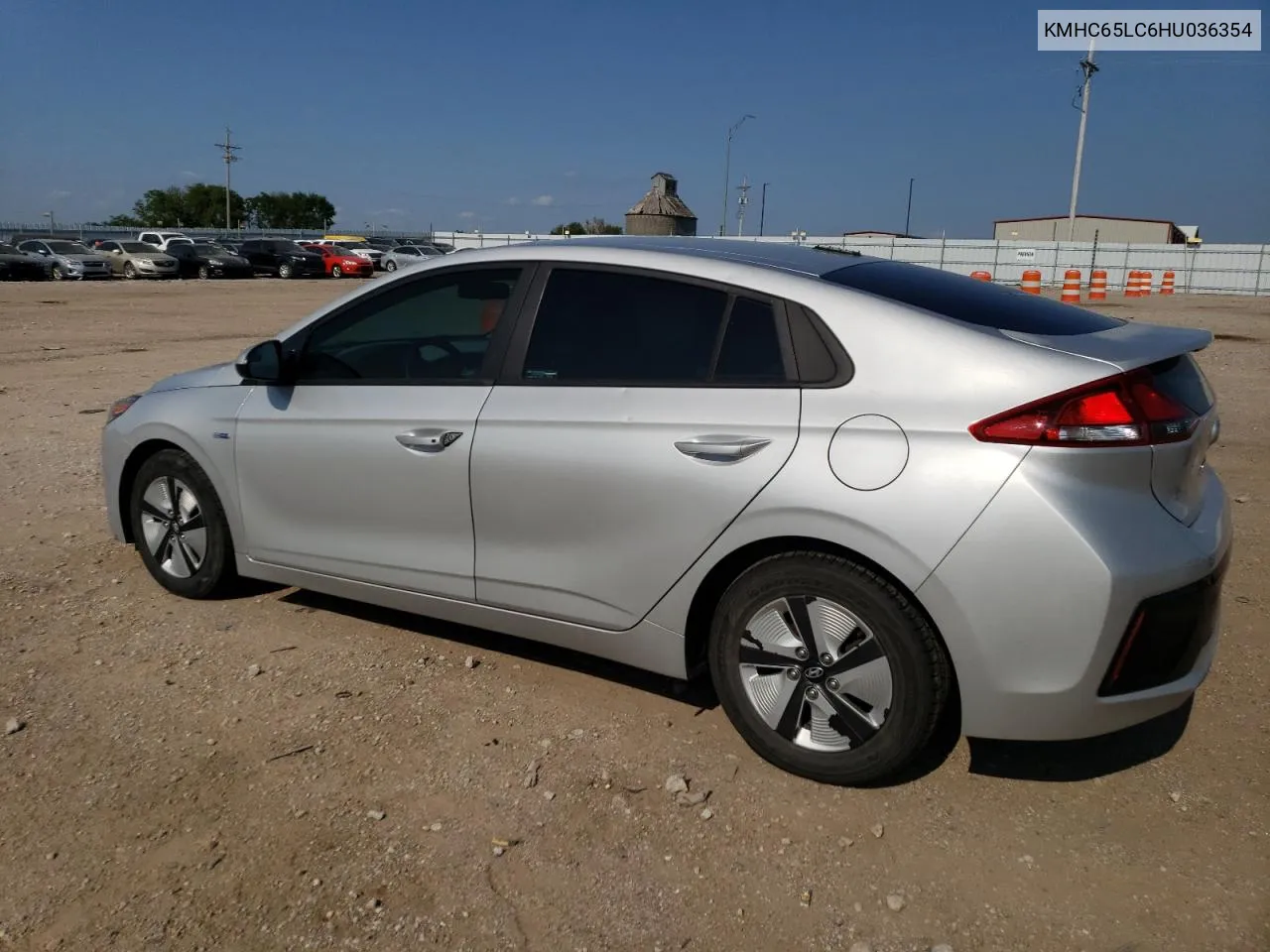 2017 Hyundai Ioniq Blue VIN: KMHC65LC6HU036354 Lot: 62097254