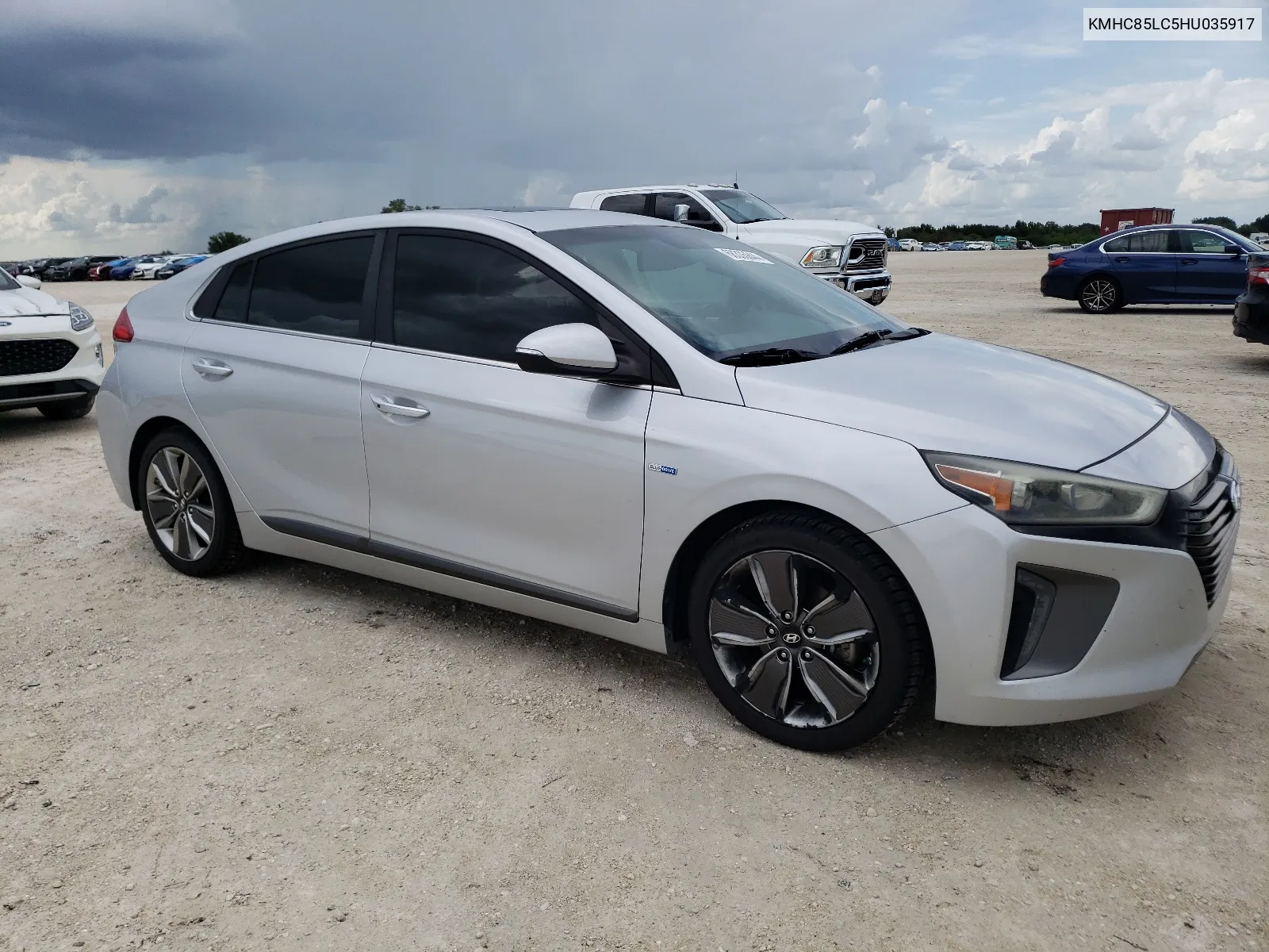 2017 Hyundai Ioniq Limited VIN: KMHC85LC5HU035917 Lot: 68335844