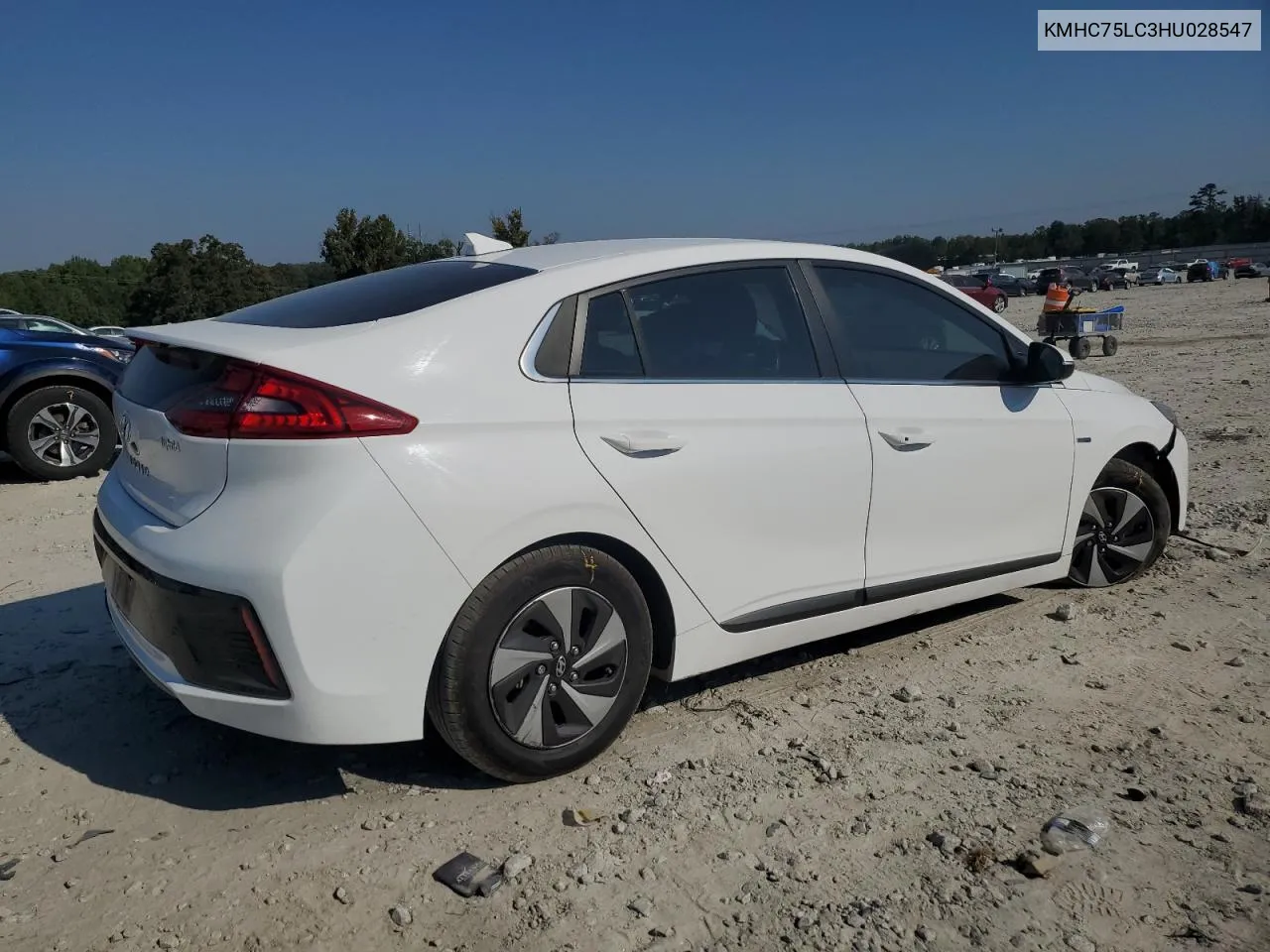 2017 Hyundai Ioniq Sel VIN: KMHC75LC3HU028547 Lot: 72540474