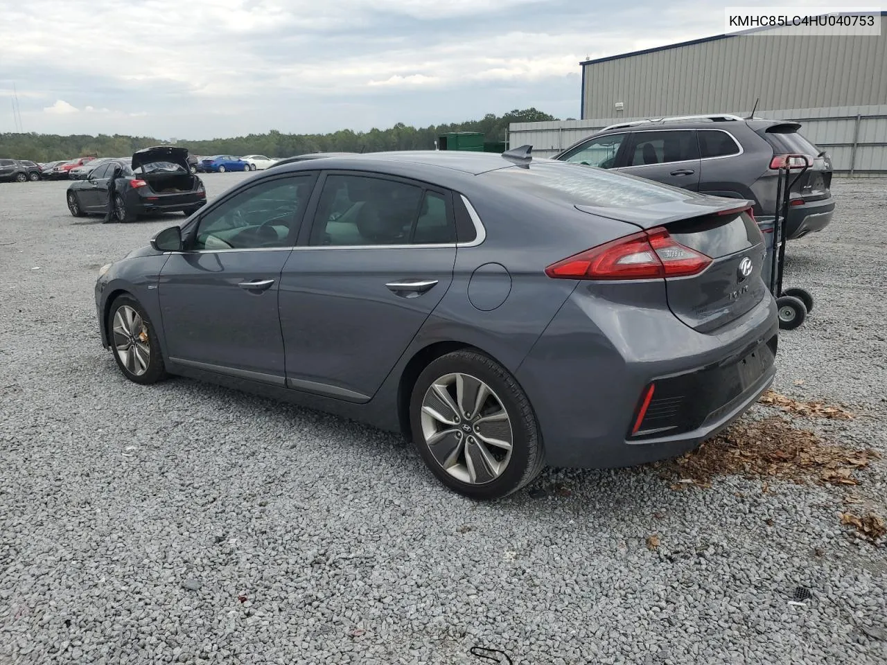 2017 Hyundai Ioniq Limited VIN: KMHC85LC4HU040753 Lot: 73189554