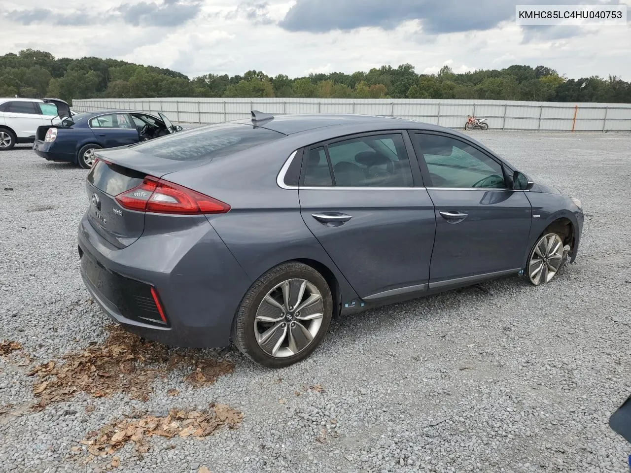 KMHC85LC4HU040753 2017 Hyundai Ioniq Limited